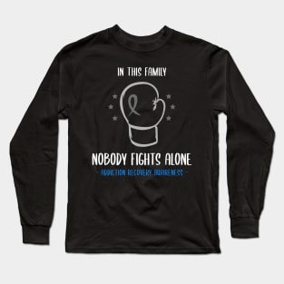 Addiction Recovery Awareness Long Sleeve T-Shirt